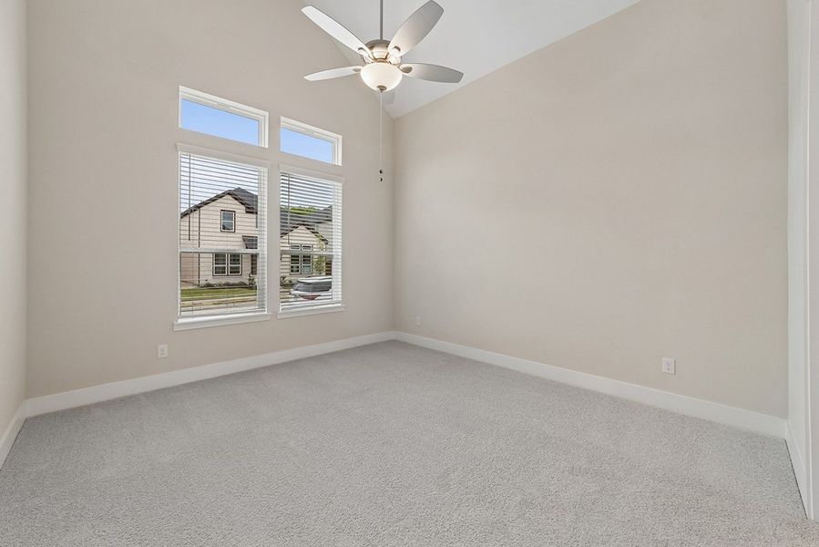 Representative unfurnished interior of a home built from the Delaney by Landon Homes in Dominion at Brookhollow, Prosper (Image 25). Representative unfurnished interior of a home built from the Delaney by Landon Homes in Dominion at Brookhollow, Prosper (Image 25).