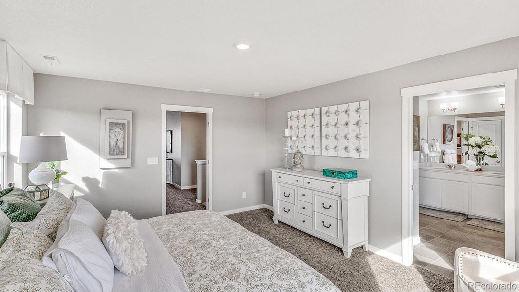 Furnished interior view inside a new home in Westgate, Greeley (Image 21). Furnished interior view inside a new home in Westgate, Greeley (Image 21).