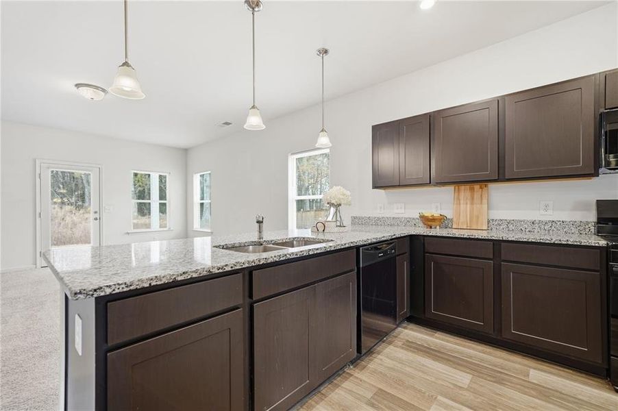 Furnished interior view inside a new home in , Cartersville (Image 9).