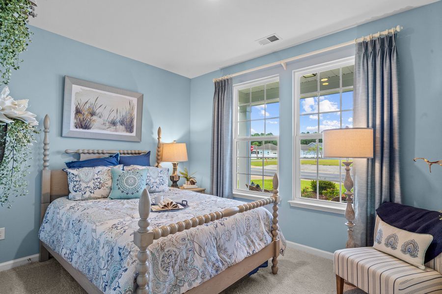 Representative furnished interior of a home built from the The Cherry Grove by Chesapeake Homes in The Willows, Loris (Image 28).
