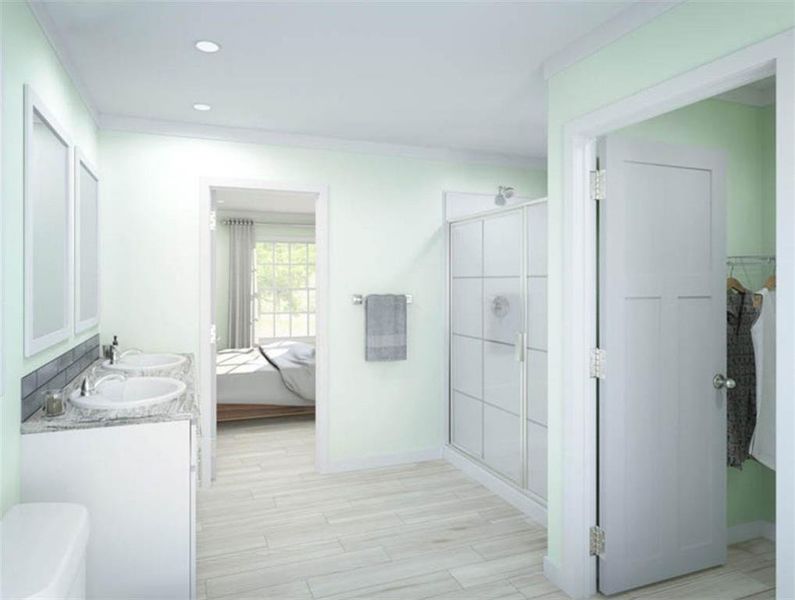 Furnished interior view inside a new home in , Ellijay (Image 6). Furnished interior view inside a new home in , Ellijay (Image 6).