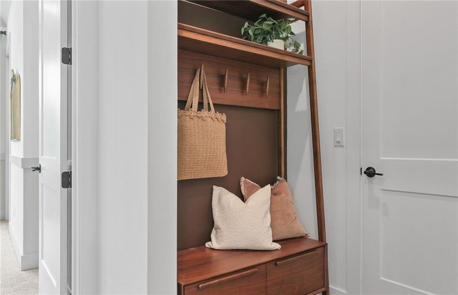 Furnished interior view inside a new home in Sterling Pointe, Cumming (Image 16).