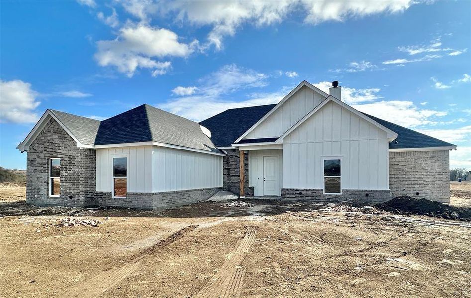In-progress construction of a new home in , Weatherford, TX (Image 8).