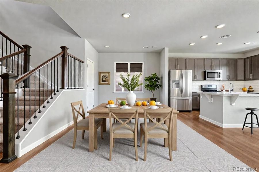 Furnished interior view inside a new home in , Parker (Image 12). Furnished interior view inside a new home in , Parker (Image 12).