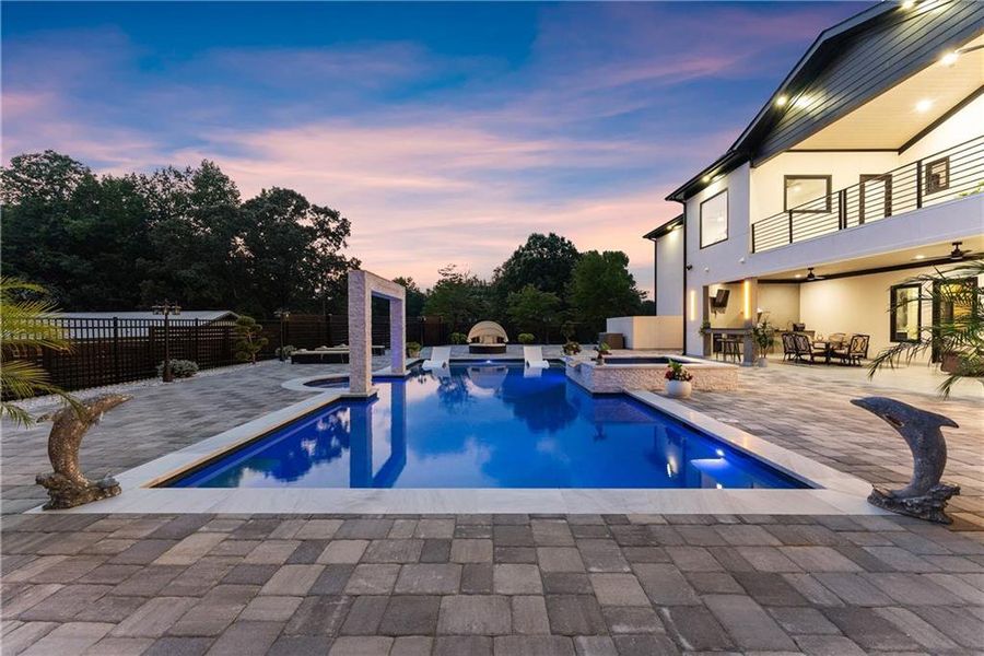 Exterior details and patio area of a home in , Lawrenceville (Image 41).