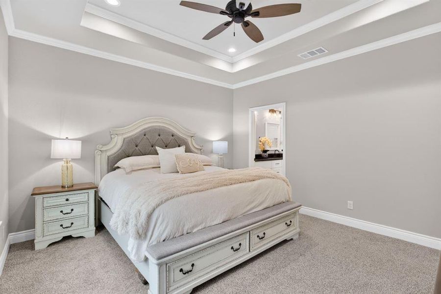 Furnished interior view inside a new home in , Granbury (Image 15).