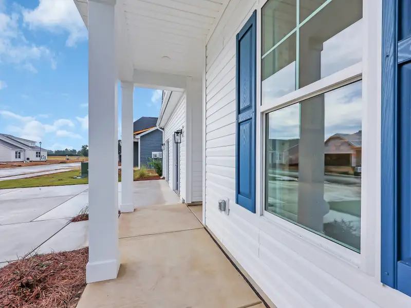 Representative exterior details of a home built from the Odessa II by Great Southern Homes in Oak Grove, Conway (Image 4). Representative exterior details of a home built from the Odessa II by Great Southern Homes in Oak Grove, Conway (Image 4).