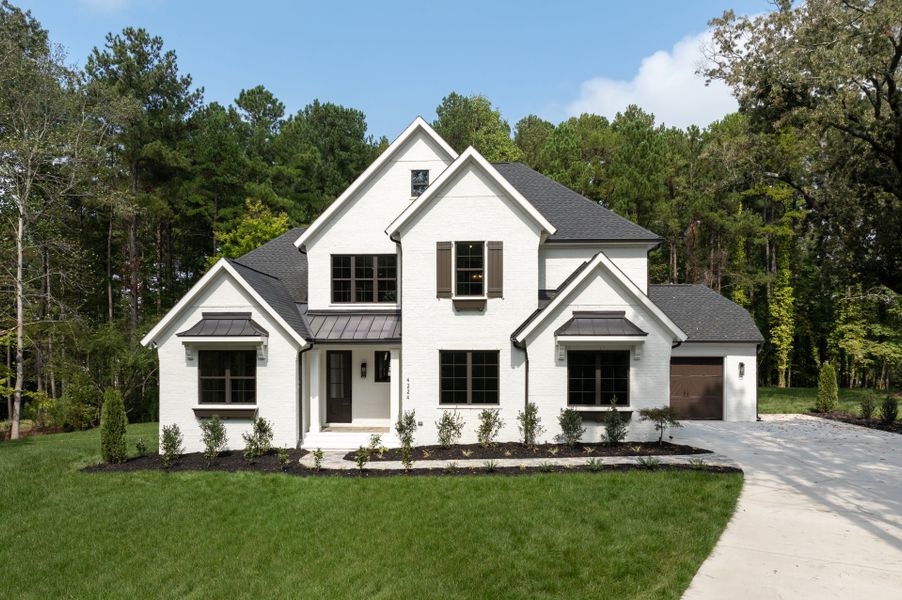 Representative exterior photo of a completed home built from the Monterey by Classica Homes in Riverchase Estates, Lancaster, SC (Image 38).