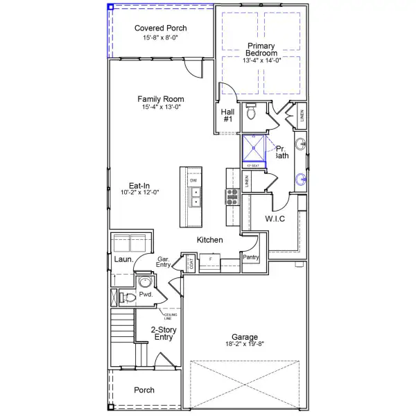 2D floor plan layout of this home in Sweetbrier, Durham, NC (Image 2). 2D floor plan layout of this home in Sweetbrier, Durham, NC (Image 2).