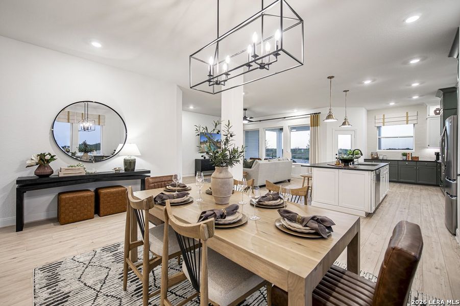 Furnished interior view inside a new home in The Crossvine 55’, Schertz (Image 11). Furnished interior view inside a new home in The Crossvine 55’, Schertz (Image 11).