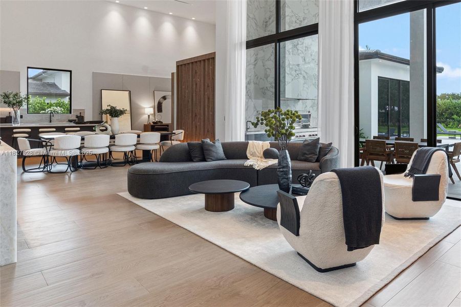 Furnished interior view inside a new home in , Davie (Image 14).