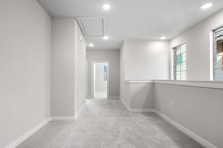 Spacious, unfurnished interior of a new home in The Tribute, The Colony (Image 23). Spacious, unfurnished interior of a new home in The Tribute, The Colony (Image 23).