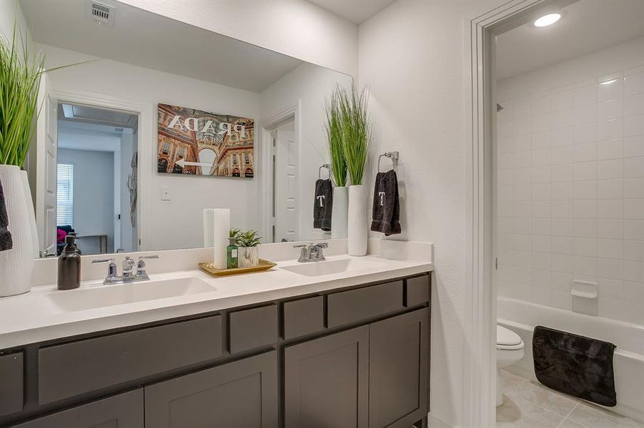 Furnished interior view inside a new home in Karis, Crowley (Image 34).