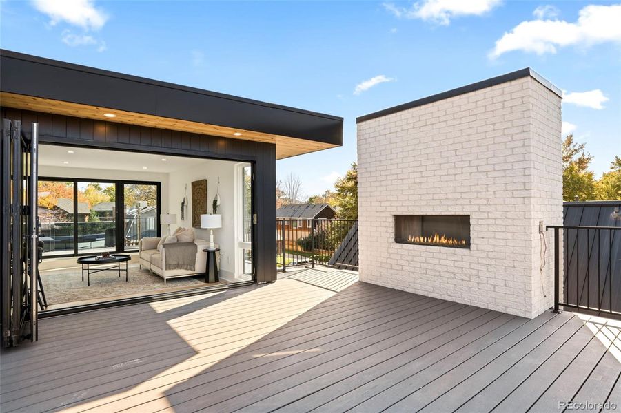 Exterior details and patio area of a home in , Denver (Image 31).