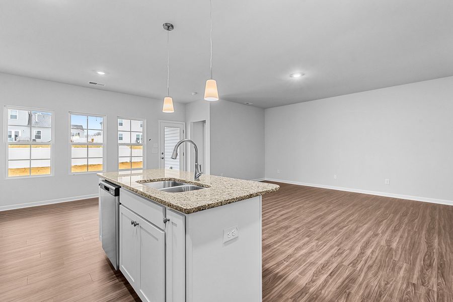 Furnished interior view inside a new home in Fieldstone, Lexington (Image 11).