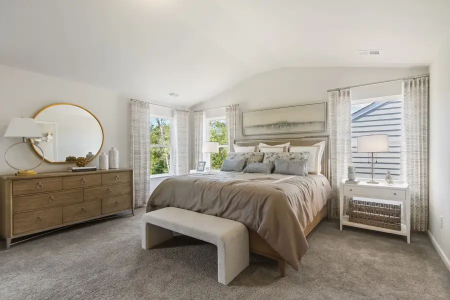Furnished interior view inside a new home in Bridgeport Single Family Homes, Greenville (Image 30).
