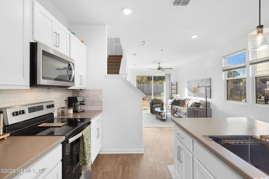 Furnished interior view inside a new home in , St. Johns (Image 4).