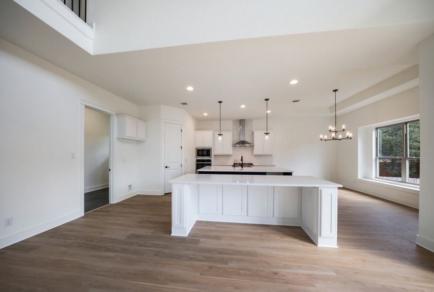 Representative furnished interior of a home built from the The Travis by Whitestone Custom Homes in Johnson Ranch, Bulverde (Image 8).