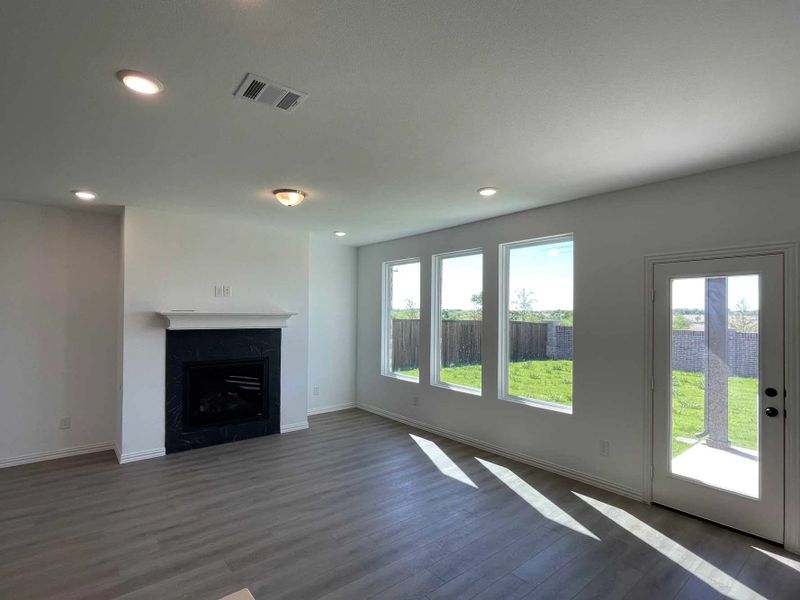 Family Room Construction Progress