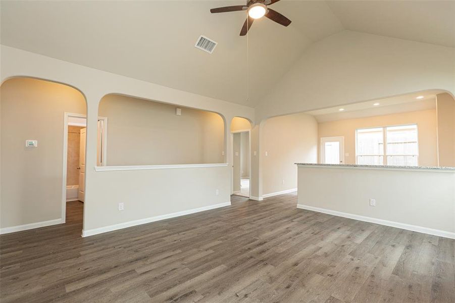 Photos are a representation of the floor plan. Options and interior selections will vary.