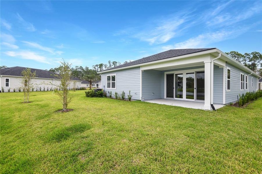 Exterior details and patio area of a home in , Palm Coast (Image 2).