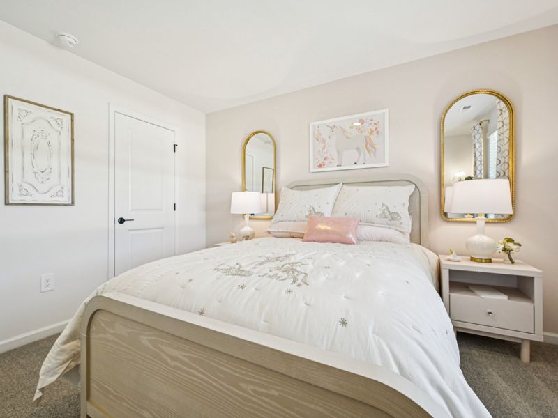 Furnished interior view inside a new home in Watkins Glen, Raleigh (Image 34).