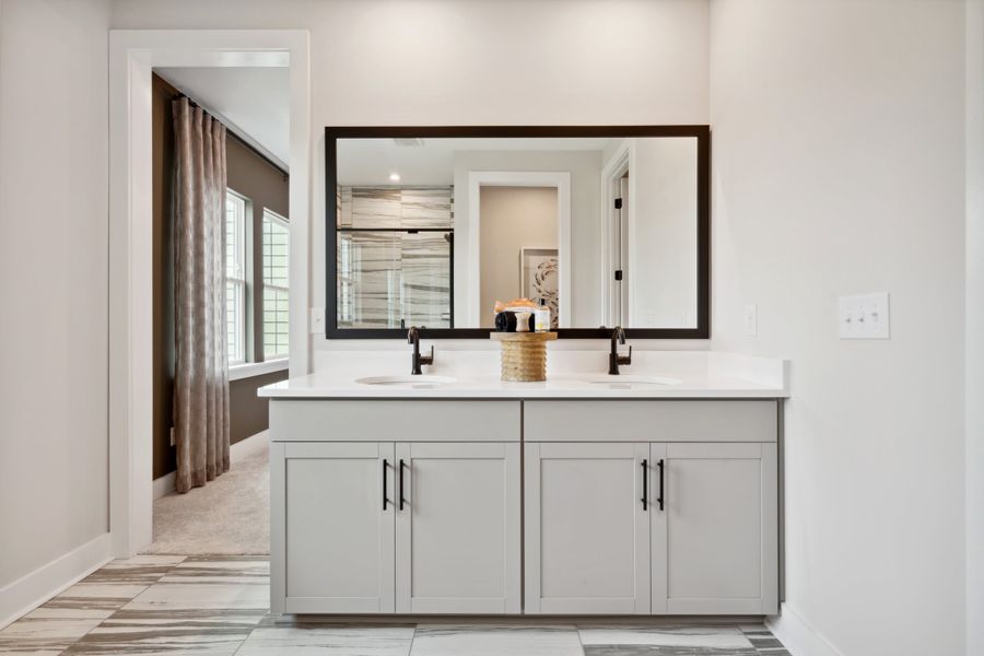 Furnished interior view inside a new home in Seven Oaks, Belmont (Image 13). Furnished interior view inside a new home in Seven Oaks, Belmont (Image 13).