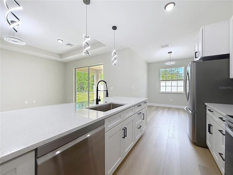 Furnished interior view inside a new home in , Citrus Springs (Image 5).