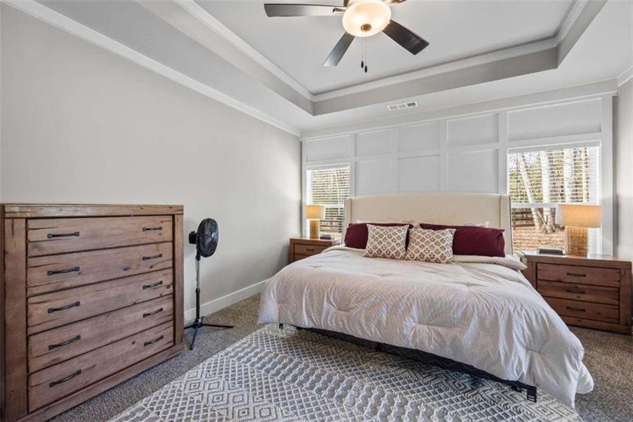 Furnished interior view inside a new home in , Monroe (Image 42).