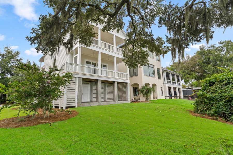 Exterior details and patio area of a home in , Beaufort (Image 17). Exterior details and patio area of a home in , Beaufort (Image 17).