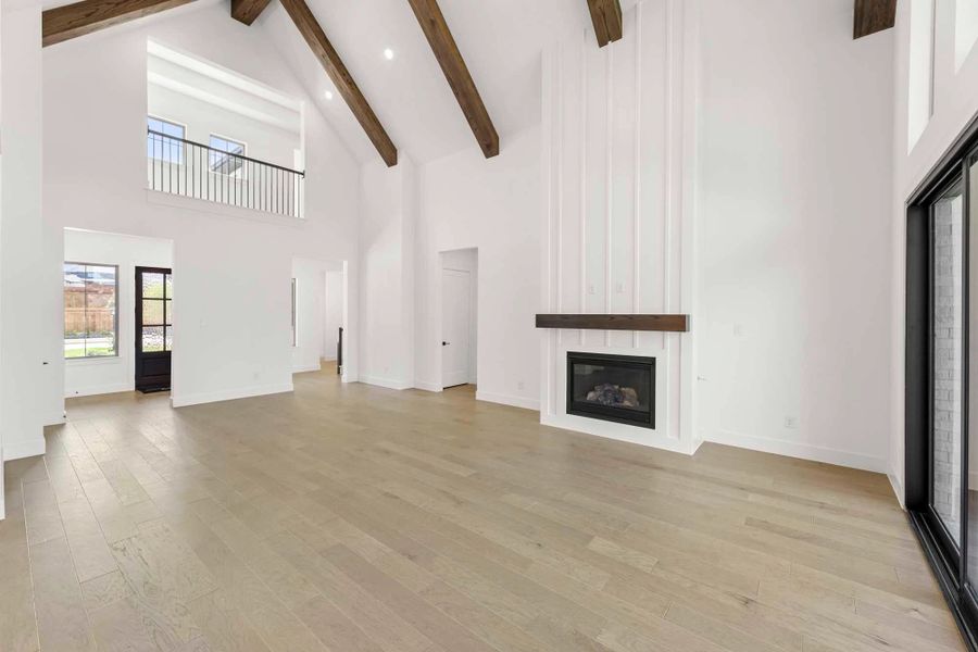 Open Living-Dining Room Representative Photo, Beam Ceilings Not Included*