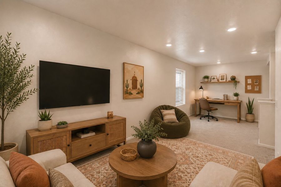 Furnished interior view inside a new home in Lake Bluff, Greeley (Image 4).
