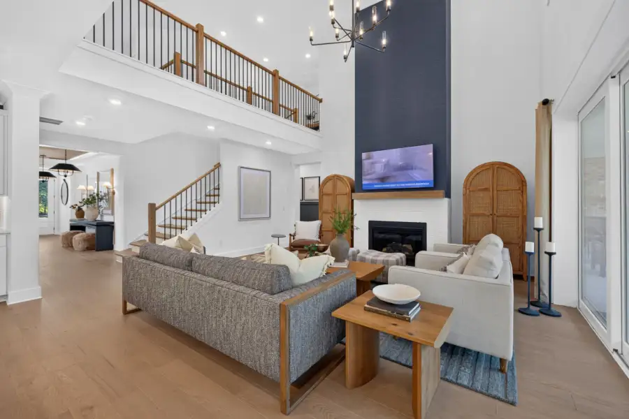 Representative furnished interior of a home built from the Roseland by Pulte Homes in Windsor Court, Fayetteville (Image 18).