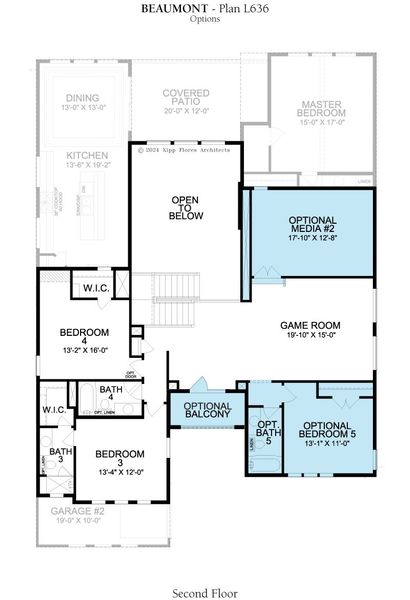 2D floor plan layout for the Beaumont by Landon Homes in Lexington Frisco, Frisco, TX (Image 5). 2D floor plan layout for the Beaumont by Landon Homes in Lexington Frisco, Frisco, TX (Image 5).