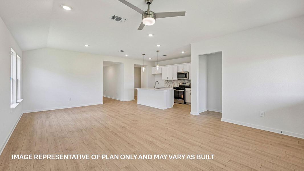 Spacious, unfurnished interior of a new home in Trails at Wildhorse, Austin (Image 20). Spacious, unfurnished interior of a new home in Trails at Wildhorse, Austin (Image 20).