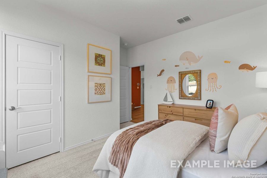 Furnished interior view inside a new home in Royal Crest, San Antonio (Image 4). Furnished interior view inside a new home in Royal Crest, San Antonio (Image 4).