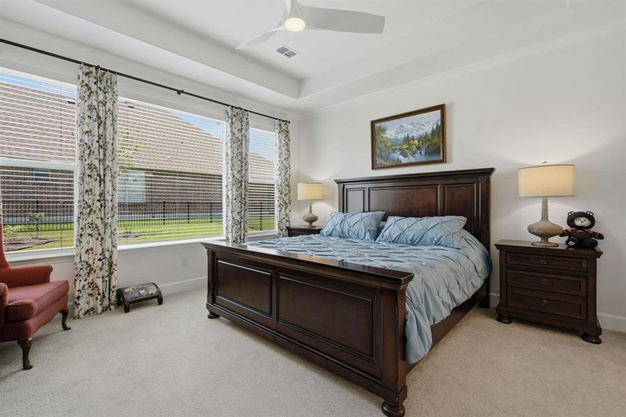 Furnished interior view inside a new home in , Denton (Image 12).