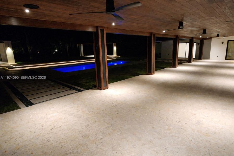 Exterior details and patio area of a home in , Miami (Image 27).