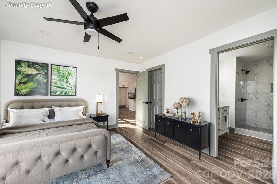 Furnished interior view inside a new home in , Connelly Springs (Image 3).