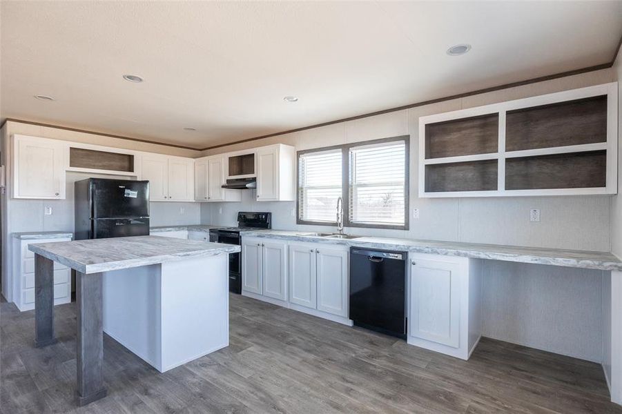 Furnished interior view inside a new home in , Merkel (Image 7).