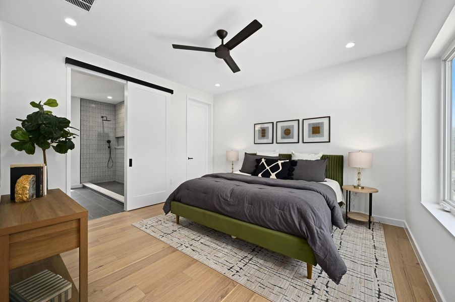 Furnished interior view inside a new home in , Austin (Image 12). Furnished interior view inside a new home in , Austin (Image 12).