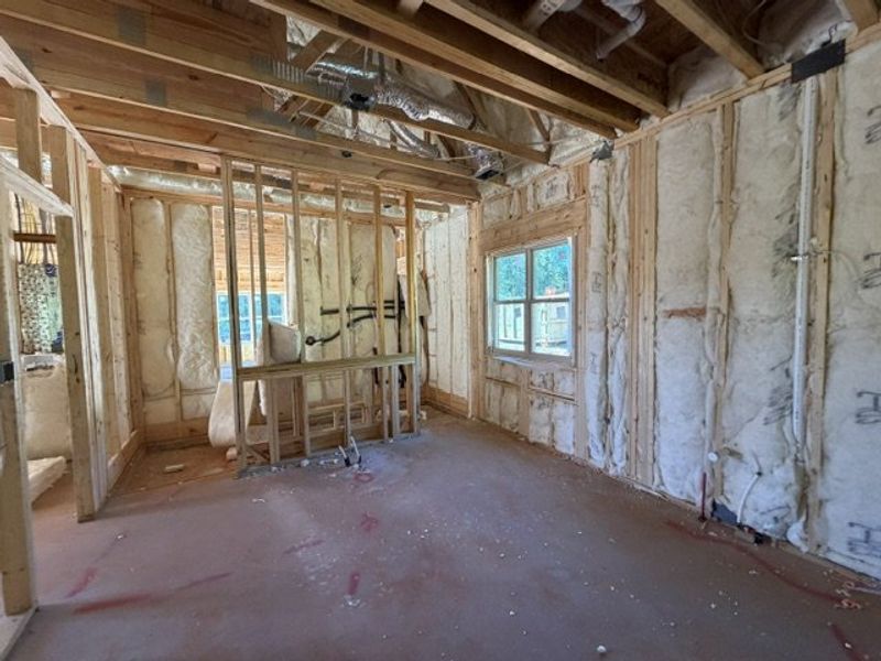 In-progress construction of a new home in Lakefield, Palmetto, GA (Image 7).