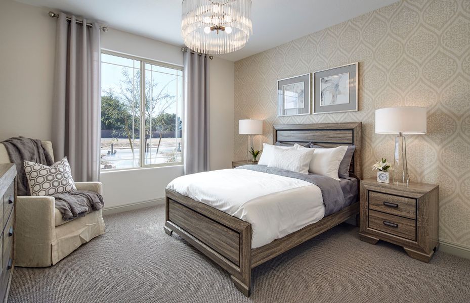 Representative furnished interior of a home built from the Salerno by Pulte Homes in Vistoso Canyon Estates, Oro Valley (Image 9).