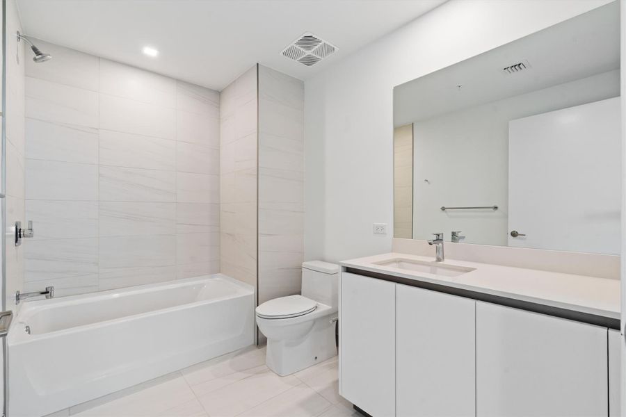 Furnished interior view inside a new home in Casamar, Pompano Beach (Image 22).