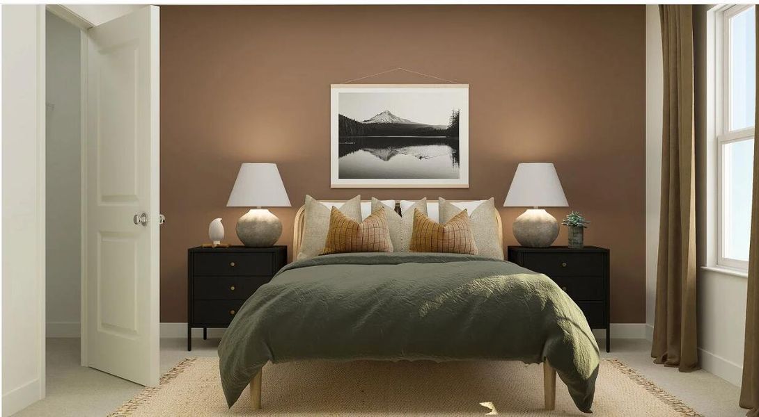 Furnished interior in a model home at Lindera Preserve at Cane Bay Plantation: Sabal Collection in Summerville (Image 22).