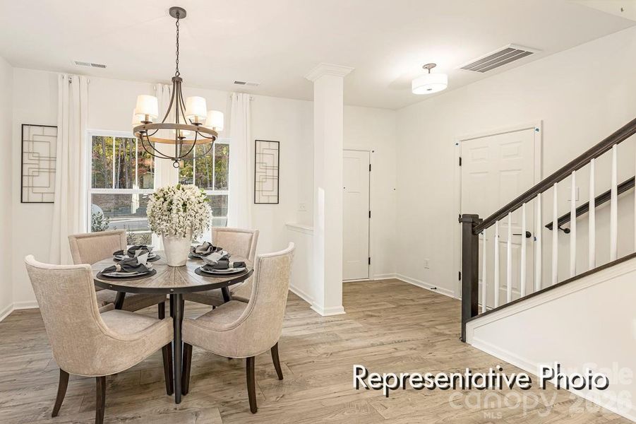 Furnished interior view inside a new home in Shay Crossing, Salisbury (Image 2). Furnished interior view inside a new home in Shay Crossing, Salisbury (Image 2).