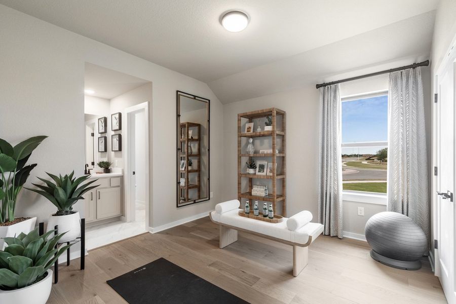 Representative Secondary Bedroom - some options shown Representative Secondary Bedroom - some options shown