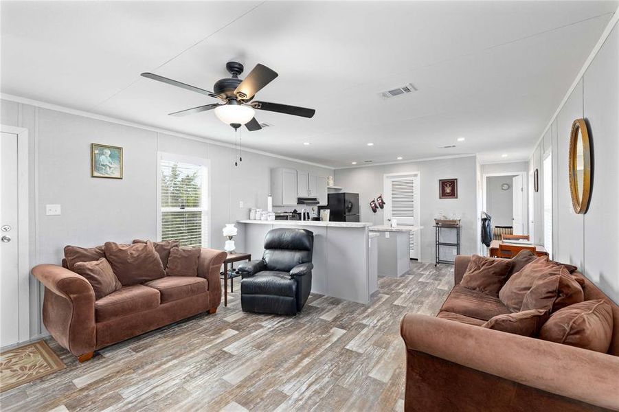 Furnished interior view inside a new home in , Brownwood (Image 12). Furnished interior view inside a new home in , Brownwood (Image 12).