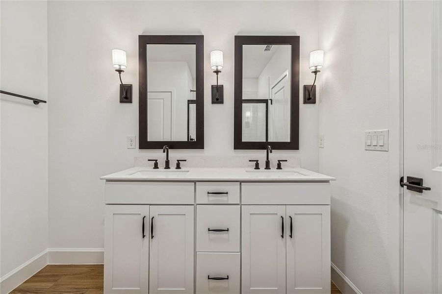 Furnished interior view inside a new home in Aspire at Glen Aire, Ocala (Image 9).
