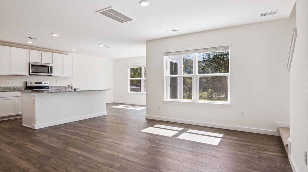 Furnished interior view inside a new home in Belhaven, Knoxville (Image 4).
